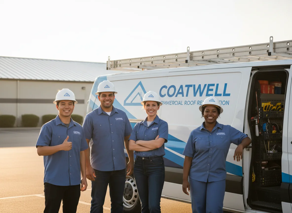 Commercial roof coating company in Kunkle, OH